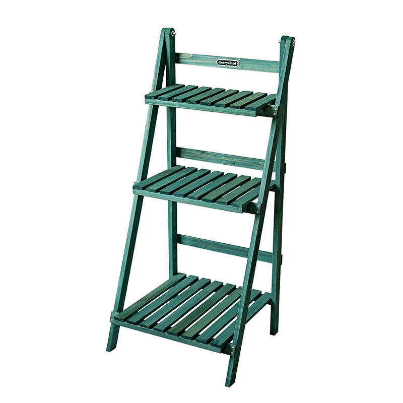 Garden Accessories Vintage Gardening Flower Shelf Folding Flower Stand